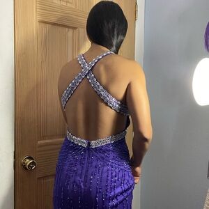 Elegant Purple Prom Dress